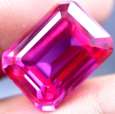 Extremely Rare & Natural 18.25 Ct SUNRISE RUBY GGL Certified Loose Gemstone