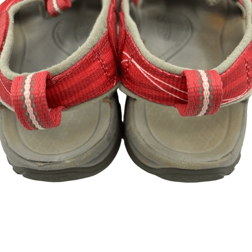 Sandalo impermeabile donna Venezia H2 Keen pizzo rapido rosso donna taglia 7