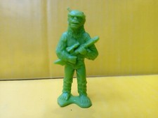 Rare Vintage 70's Galaxy Laser Team EKATON 2 Space Plastic Figures ARGENTINA