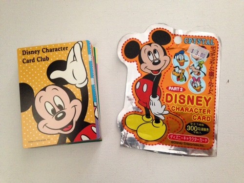 Disney Character Card Club Trading Cards Japanese 1997 Lot Of 25 Rare Ebay