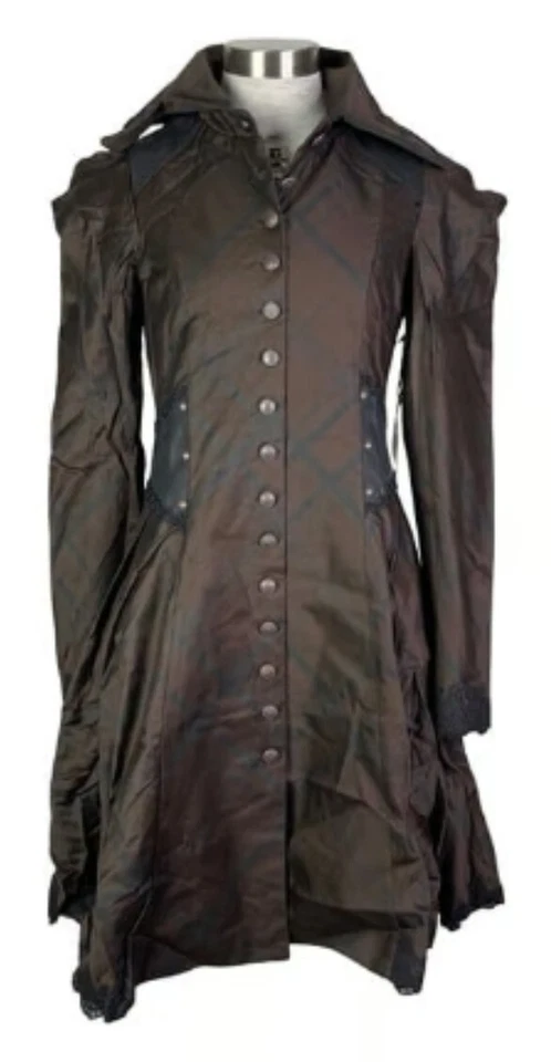 Casaco/jaqueta vitoriana Lip Service Westing Manor steampunk novo com etiquetas médio - Imagem 2 de 4