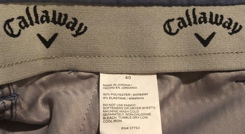 CALLAWAY - SHORTS - BLAU - GR. 40 - Bild 4 von 5