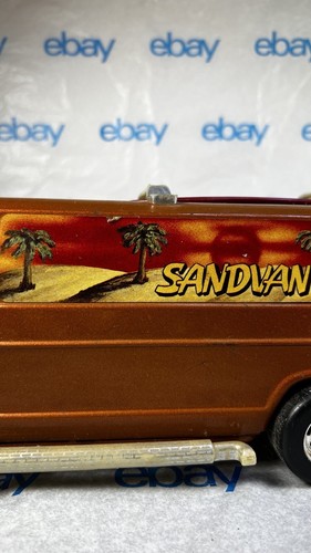 Vintage 1970's Ertl Dodge Sand Van Custom Street W/ 2 Surfboards 1/18 - Picture 5 of 24