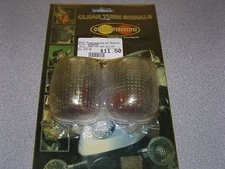 NOS Honda Clear Alternatives Honda Front Turn Signals 97-04 Sport Bikes 20200225
