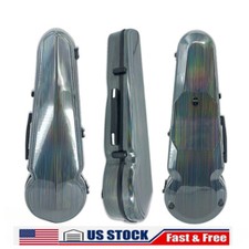 Viola Case 16 Inch Carbon Fiber Adjustable Viola Case for 15-16.5 Inch Hard Case