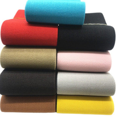 2m 10cm width color Thicken high quality Twill elastic band clothing accessories