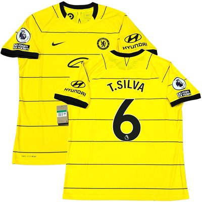 2021/22 Chelsea Authentic Away Jersey #7 T. SILVA XL Nike Player