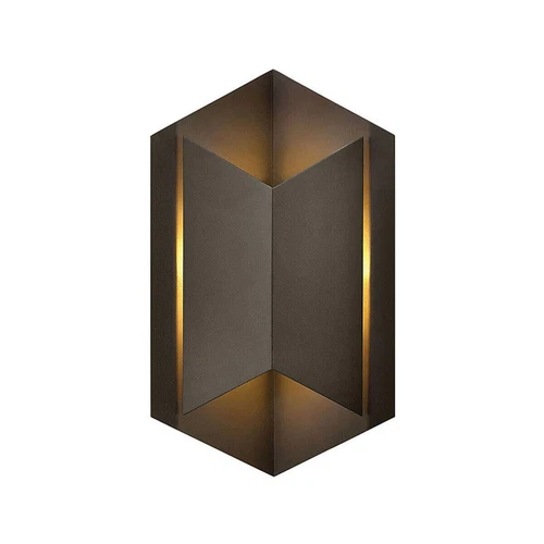 Hinkley Lighting 2714BZ LEX Outdoor Wall Lantern Light Bronze Geometric *NEW* - Picture 1 of 3