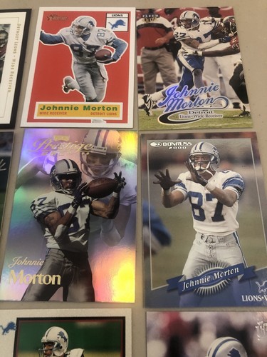 Johnnie Morton 🏈 Detroit Lions Football Cards 🏈 17 Card Lot w/ RC & SP 🏈 F233 - Picture 3 of 12