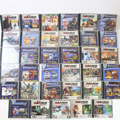 PC Spiele Sammlung Power Play Video Games Aktuell Anno Breath of Fire Gothic