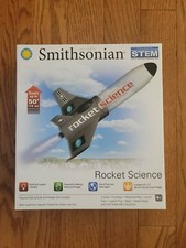 Smithsonian Science Activities Rocket Science Kit Toy Set Age 8