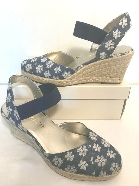 anne klein acer espadrille wedge