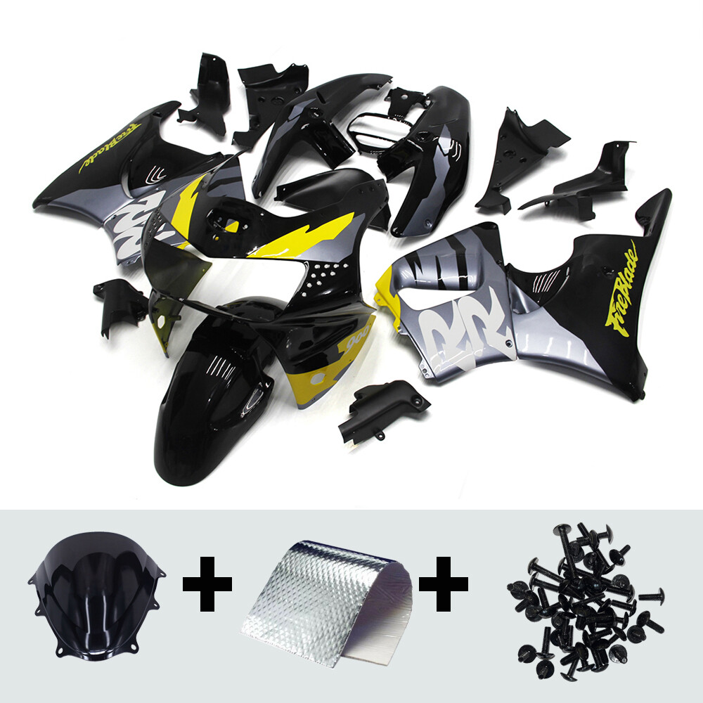 Silver Black Yellow ABS Bodywork For Honda CBR900RR 1998 1999 98 99 Fairing Kit
