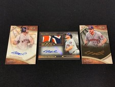 2017 Topps Museum AJ Reed DUAL PATCH AUTO #/25+ TIER 1 GOLD INK AUTO #/25, #/300
