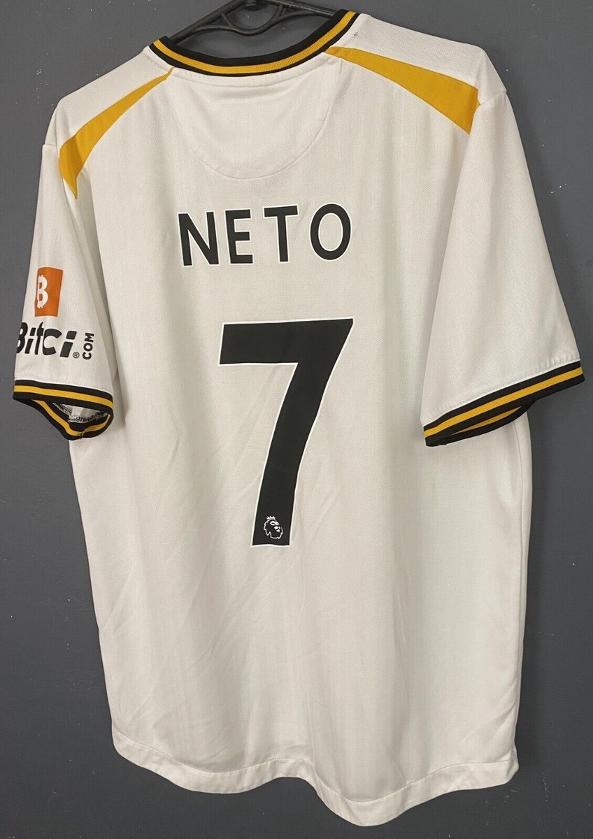 Wolverhampton Wanderers Neto 7 Mサイズ Wolverhampton Wanderers Football Long Sleeve 2023/24 Jersey