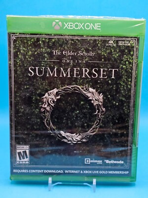 The Elder Scrolls Online: Summerset Xbox One 4K Ultra HD (NEW- SEALED ...
