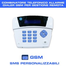 COMBINATORE TELEFONICO DIALER GSM PER ANTIFURTO ALLARME GESTIONE DA REMOTO