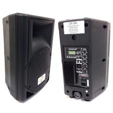 Altavoz alimentado amplificado de 2 vías CedarsLink LK-8A 8" con entradas USB/SD