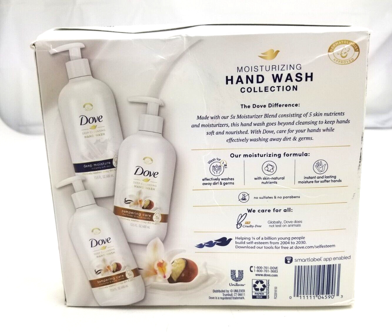 Dove Deep Cleansing Hand Wash Deep Moisture 13.5 fl oz. - 3-PACK