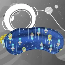 Kids Sleep Mask Sleepover Party Favor, Kid Accessory Travel Gift Handmade