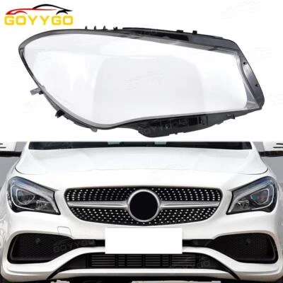 Rechts Auto Frontscheinwerfer Linse Abdeckung Shell für Benz W117 CLA 2016-2019 - Bild 1 von 4