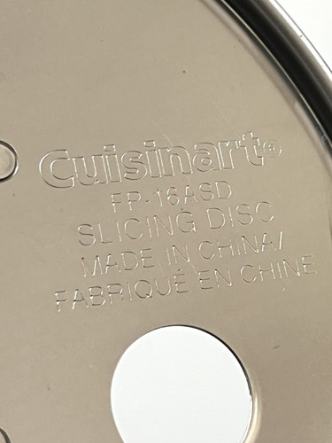 Cuisinart FP-16/14BKSC Food Processor Blades Set w/Case - Used - Picture 5 of 8