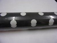 3 Rollen As Vliestapete,Schwarz,Grau,Gepunktet 0,69€/Meter TLT009