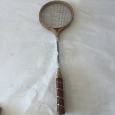 Vintage SuperStar Wooden Badminton Racket Set of 2