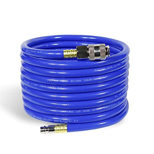 CCLIFE Tubo aria compressa 5 metri tubo compressore 20bar attacco rapido diam...