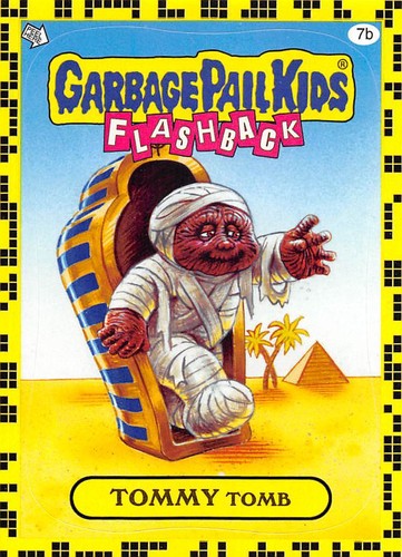 GARBAGE PAIL KIDS 2011 FLASHBACK SERIES 2 PICK-A-CARD YELLOW BASE STICKERS TOPPS - Picture 28 of 321