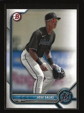 JOSE SALAS 2022 Bowman Prospects Base Card Miami Marlins (#BP-30)