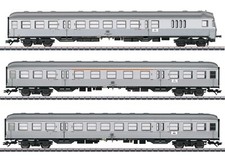 Märklin H0 43897-S Nahverkehrswagen-Set "Silberlinge" der DB - NEU + OVP