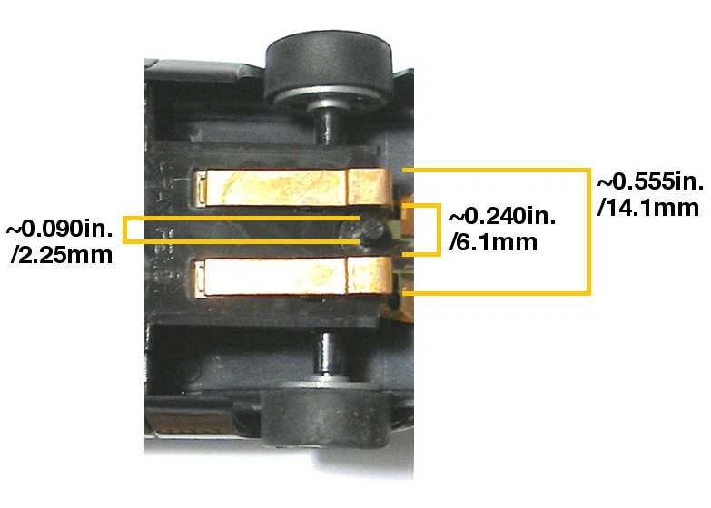 2 1980 Bachmann SuperTrax PORSCHE CARRERAs 1:32ish SLOT CAR Matched Pair! Unused - Image 2 of 4