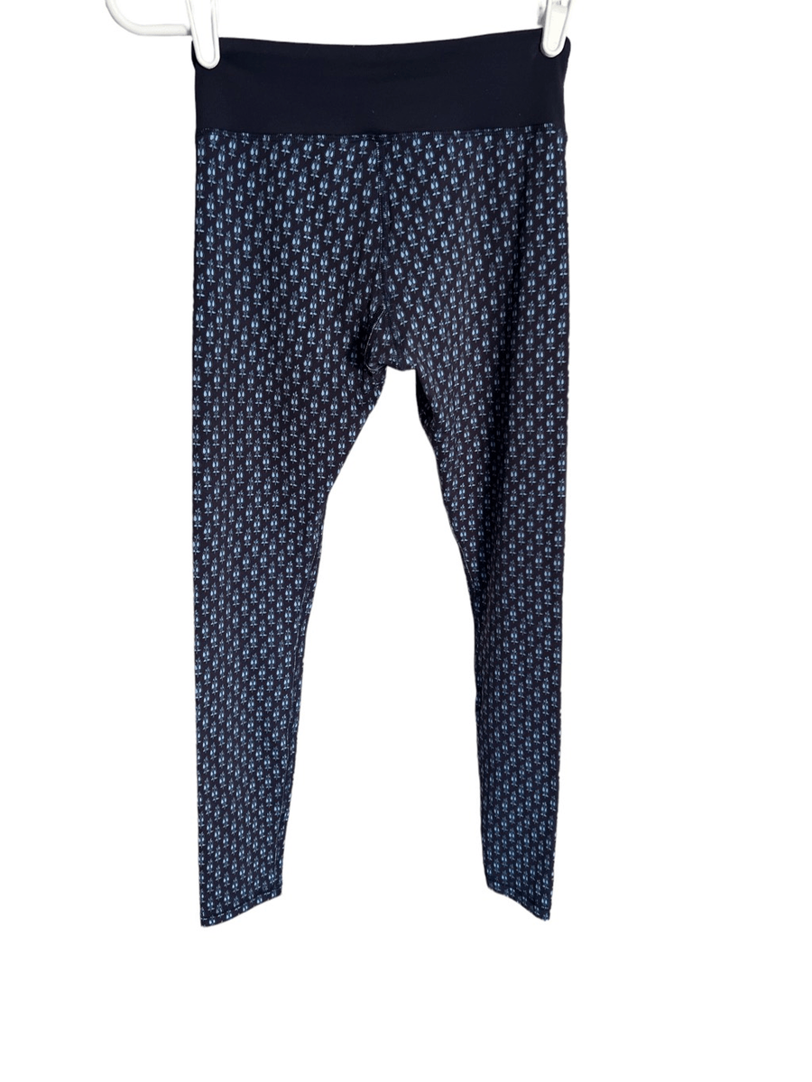 Tory Burch Tory sport leggings navy and light blue SZ XS | eBay