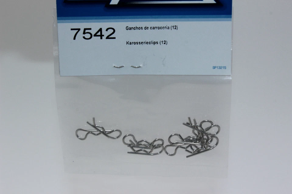 Traxxas 7542  Karo-Clips  Body Clips  12 Stück    NEU in OVP  - Bild 1 von 3