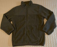 Oshkosh B'gosh Boys 8 Medium full zip Gray Fleece Sweatshirt Jacket Osh Kosh EUC