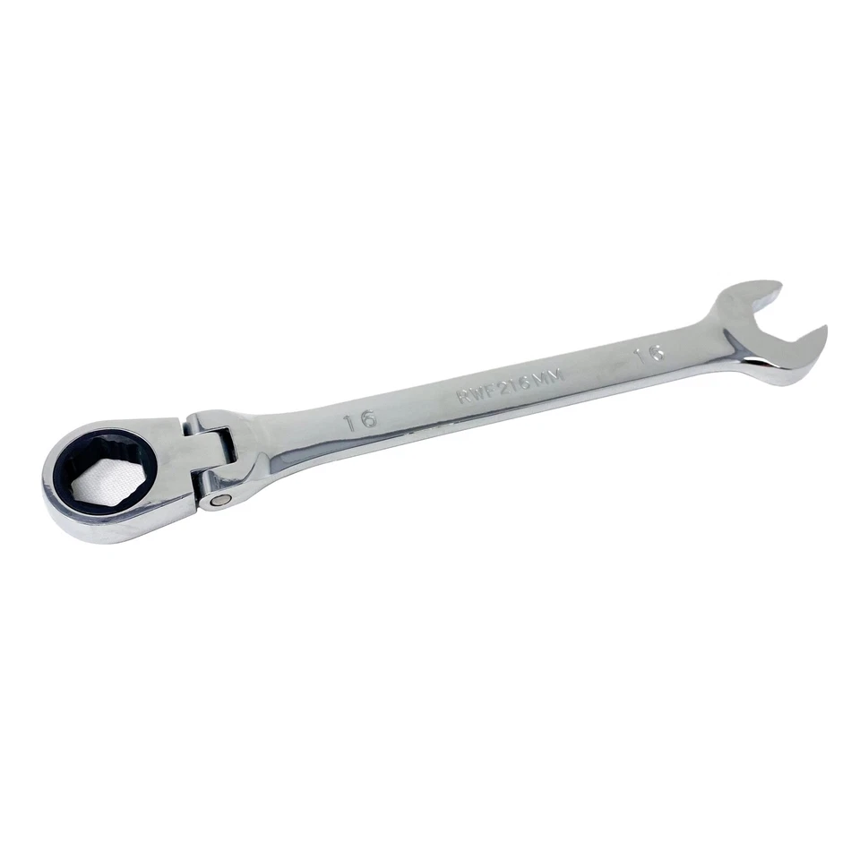 Mac Tools RWF Flex-Head Ratcheting Box End Wrench 6 Pt 11mm 15mm 16mm 17mm 18mm - Image 3 of 4