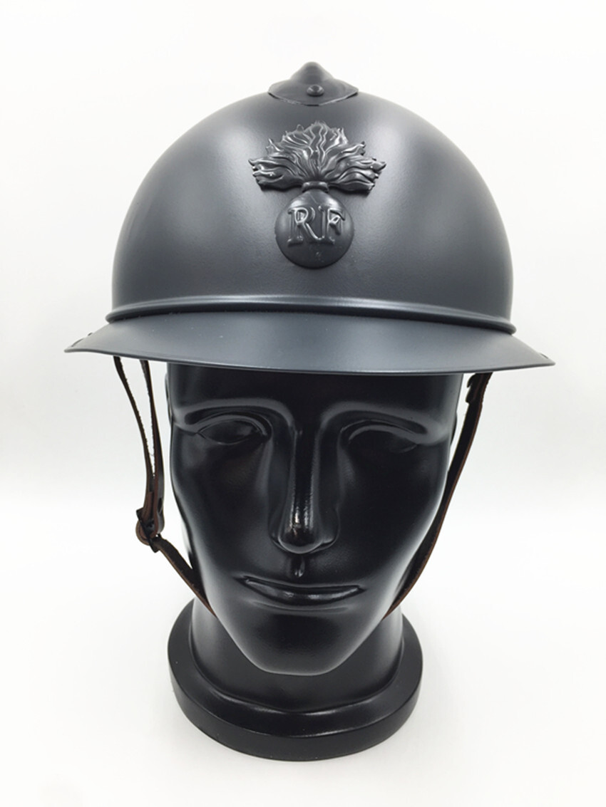 WWI WW1 French M15 Adrian Steel Helmet Soldier Type M1915 Infantry