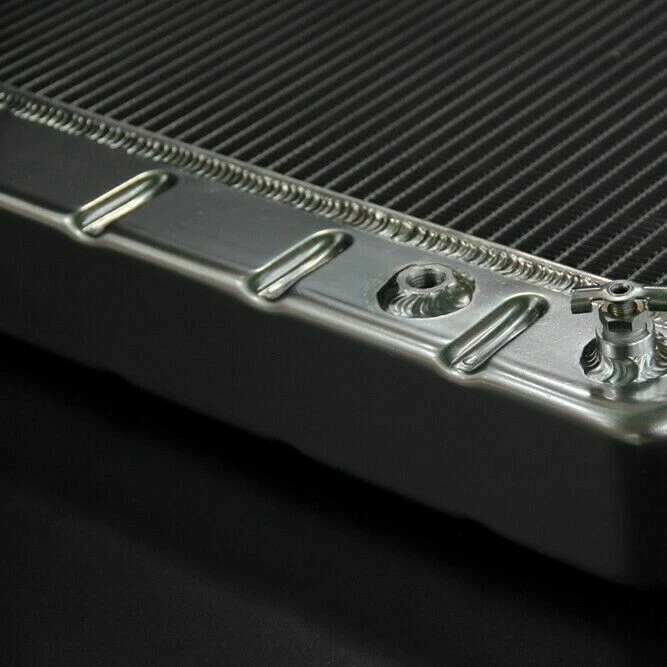 Aluminum KKS Radiator For 1961-1965 Cadillac DeVille Eldorado Series 62 V8 3 Row Foto 4 de 4