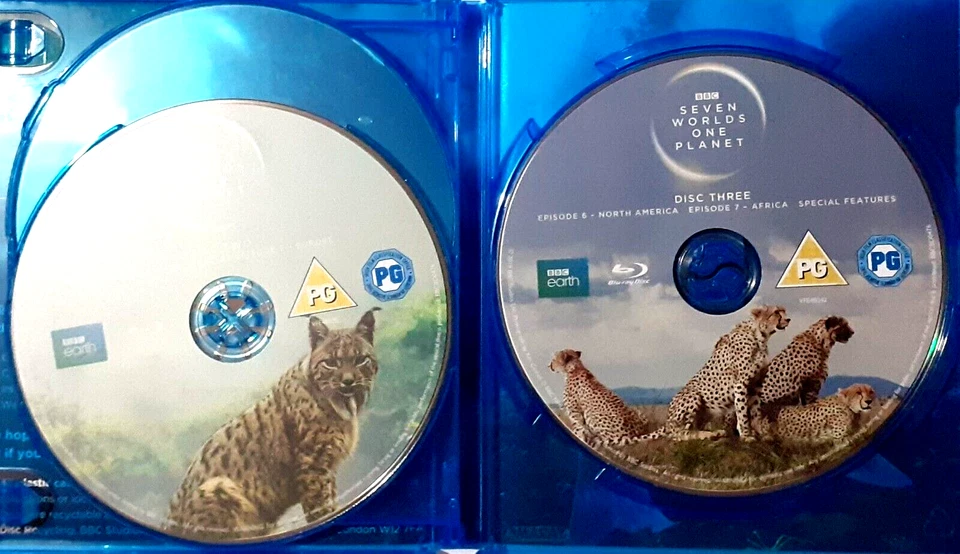 Seven Worlds One Planet BLU RAY BBC Documentary Narrated By David Attenborough - Image 4 of 4