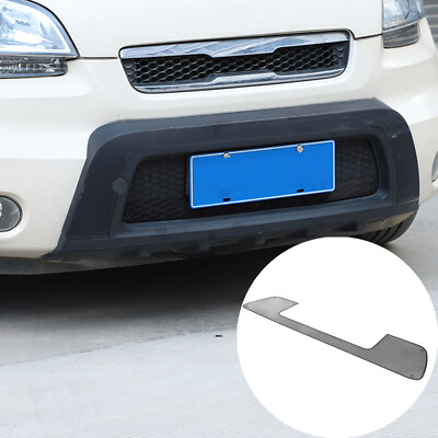 Black Upper Front Mesh Grille Guard Side Vent Intake Insert Fit Kia Soul 2009-13