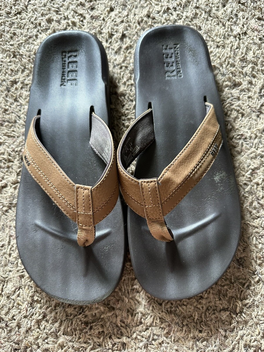Reef Contoured Cushion Comfort Sandals Men\'s Size 12 Brown Men main image 2