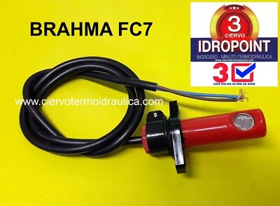 FOTORESISTENZA BRAHMA FC7/R VISTA LATERALE PER BRUCIATORI DI GASOLIO (22100)
