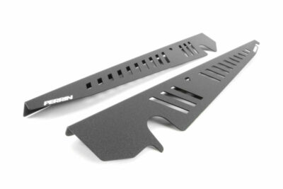 PERRIN Performance Aluminum Fender Shrouds FOR 2008-2014 Subaru STI (Black)