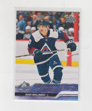23/24 UD Extended Colorado Avalanche Sam Malinski Young Guns RC card #716