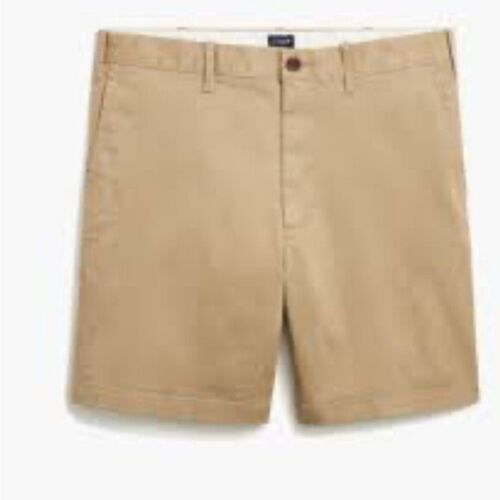 J. Crew 7" Flex Chino Shorts Gr. 38 Neu mit Etikett hellbraun Freizeitshorts