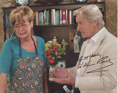 WILLIAM ROACH signiertes 10x8 Foto KEN BARLOW in CORONATION STREET COA