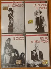 lotto 4 dvd Charlie Chaplin - editoriali, sigillati !