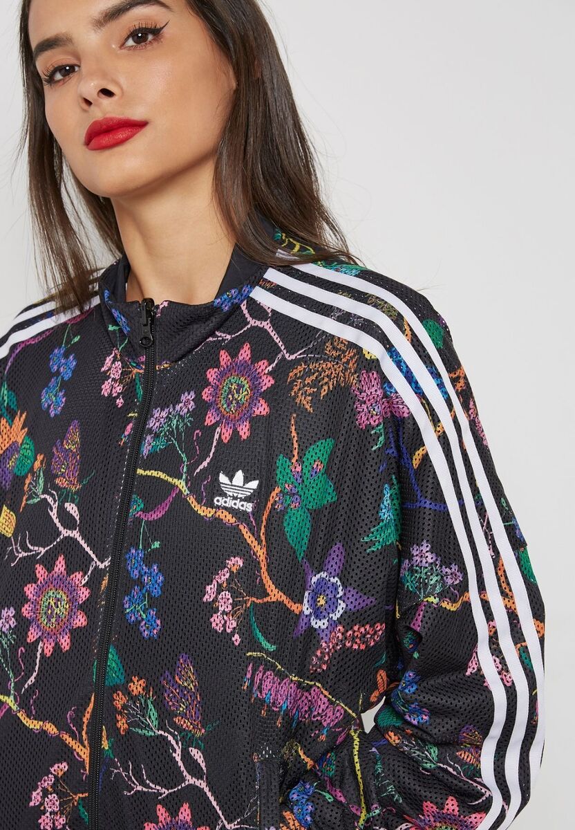 Adidas Women's FLORAL Track S Jacket Reversible Garden Adidas Women's FLORAL Track S Jacket Reversible Garden