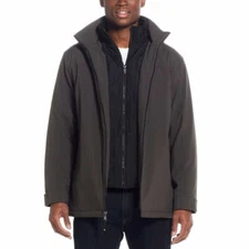 Weatherproof Men's Stretch Tech Jacket, Brown, XL